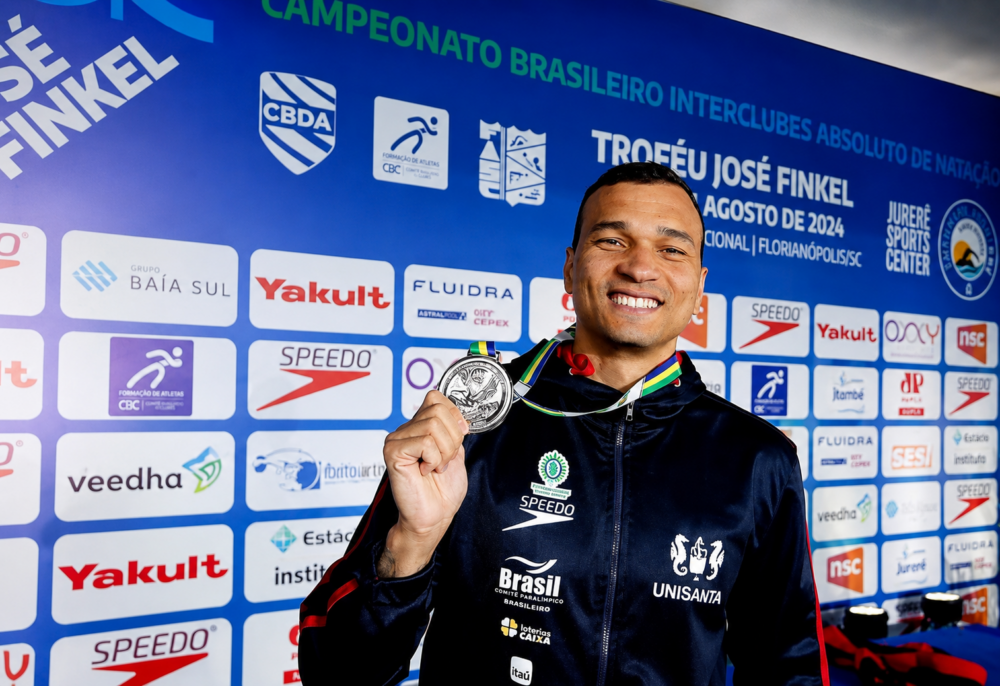De Andradina para a Seleção Brasileira: Marco Antônio alcança a elite da natação nacional