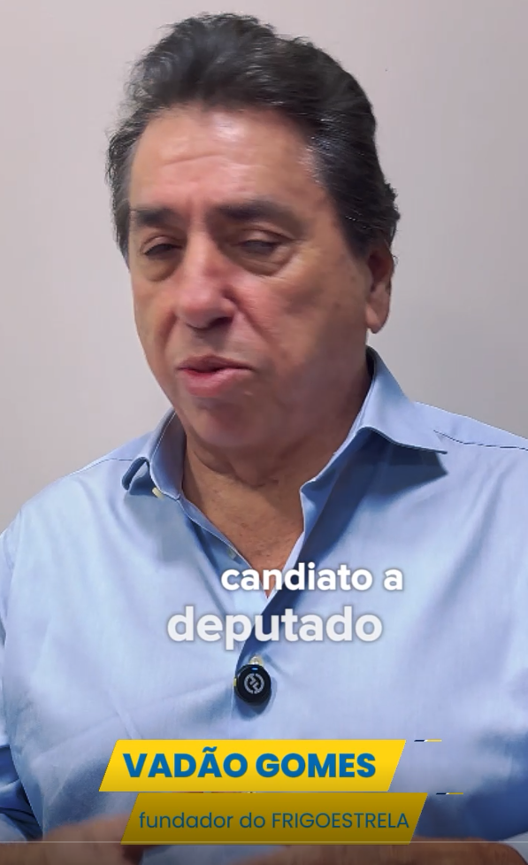 Ex-deputado Vadão Gomes declara apoio à candidatura de Otávio Gomes à Câmara Federal